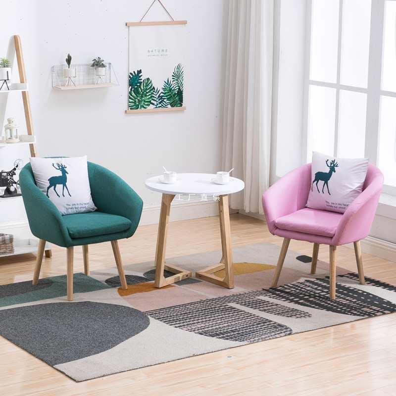 办公沙发茶几组合商务接待室会客组合单人小型心理咨询办公室