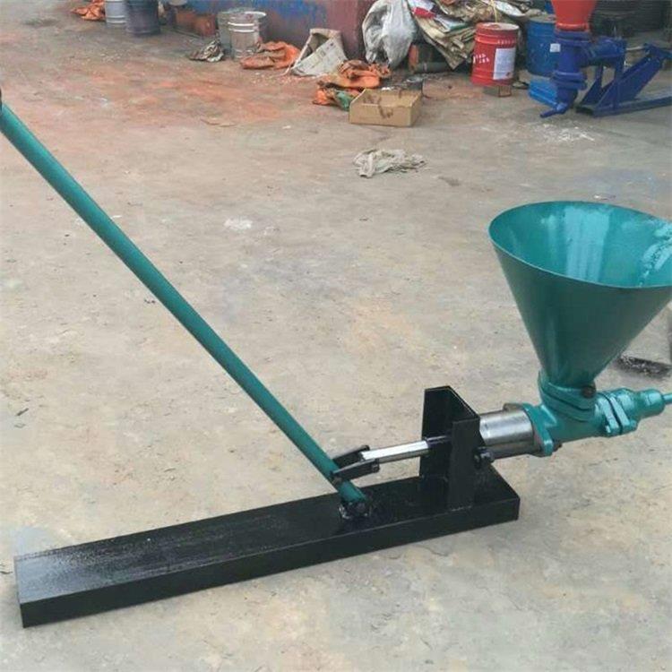 晟合便携式手动注浆机 墙壁门缝堵漏手动挤压泵 小型水泥灌浆机