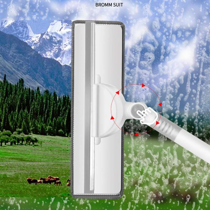 家用玻璃擦神器窗户清洁刷可弯曲伸缩玻璃刮板刮水器三合一纱窗刷