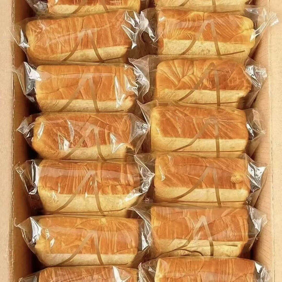 现烤现发】到手14包奶香厚切吐司包轻食即食营养早餐面包整箱560g
