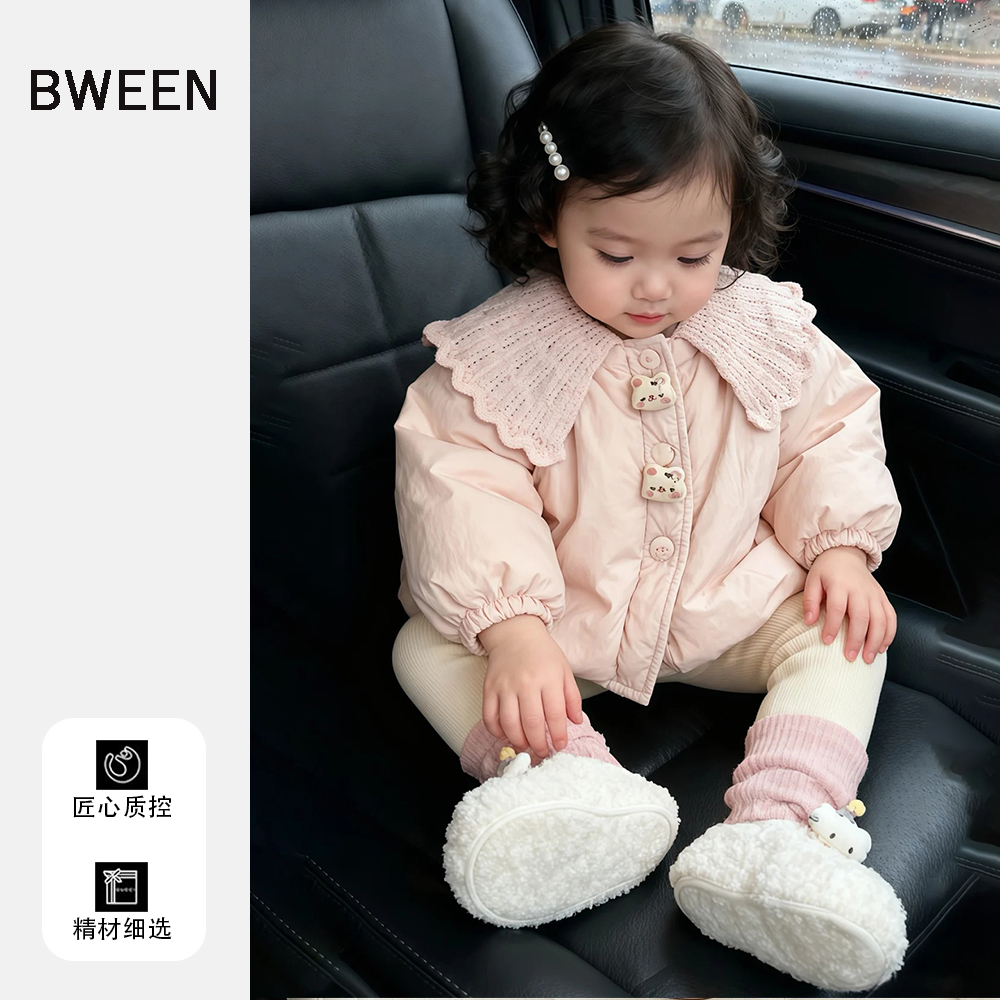 谁能拒绝这么可爱保暖的棉服呀~