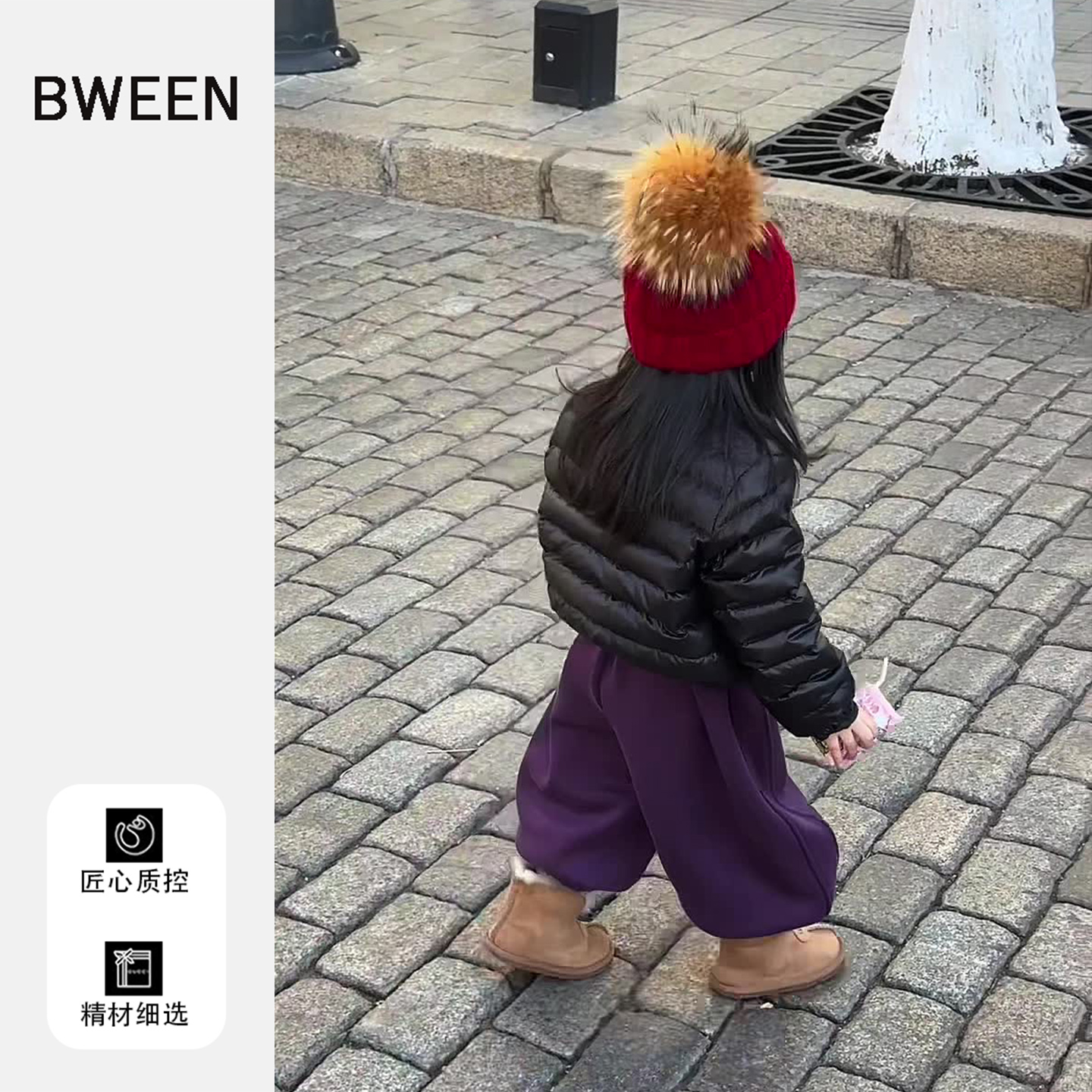 时尚就要高级感的女童羽绒服