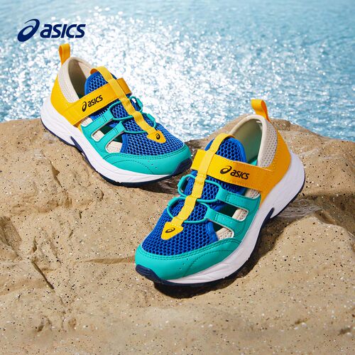 Asics/亚瑟士女童透气运动鞋凉鞋