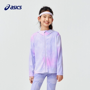 Asics, летняя детская трикотажная одежда для защиты от солнца подходит для мужчин и женщин, детская одежда, защита от ультрафиолета