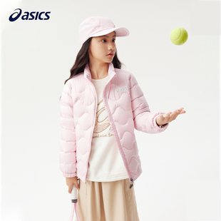 亚瑟士儿童冬季男童女童童装三防短款羽绒服保暖防风轻薄款内搭