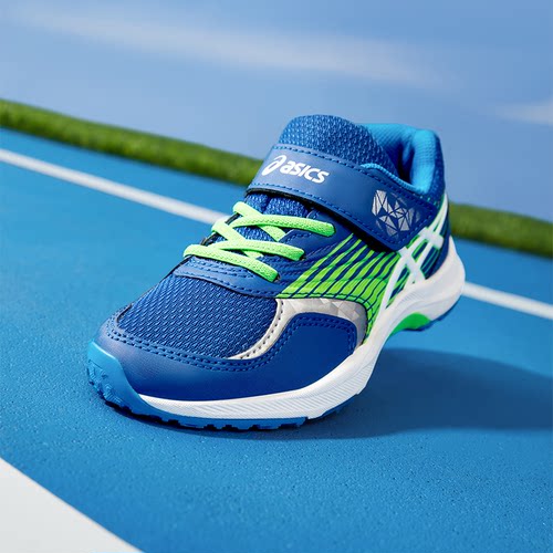 亚瑟士男女童运动体测跑鞋