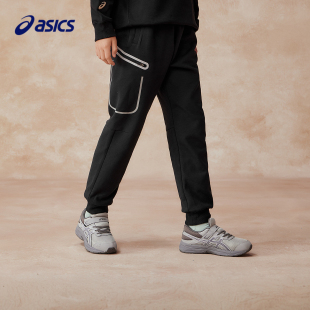 亚瑟士童装 2025年春季 新品 松紧裤 Asics 针织长裤 腰 商场同款