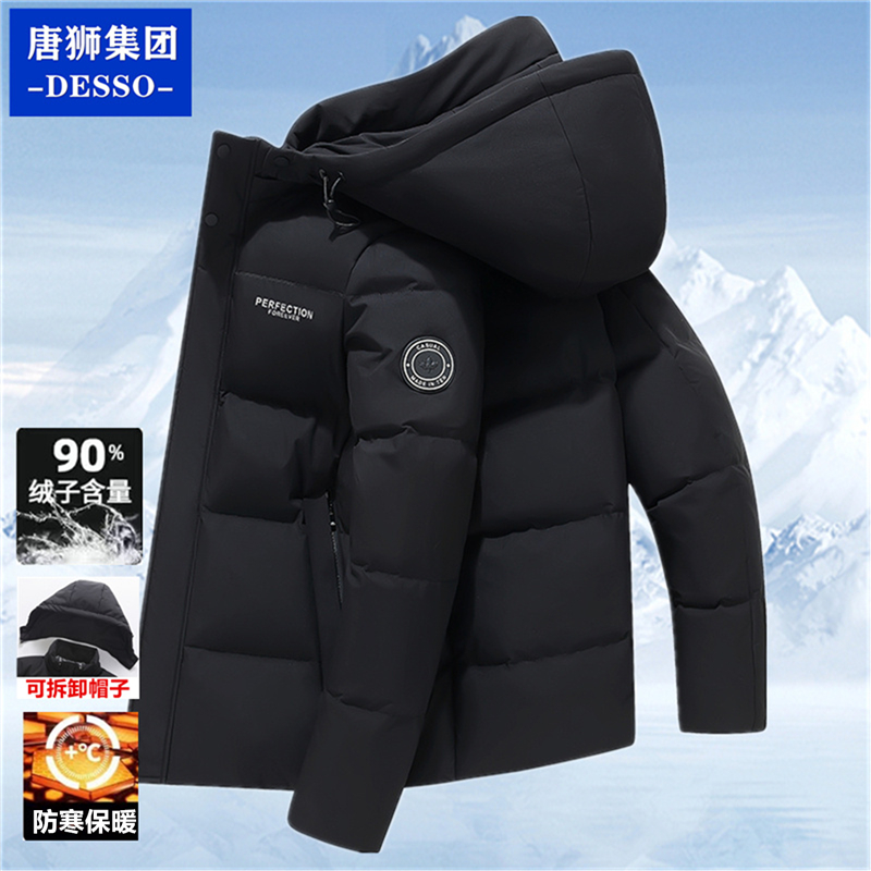 唐狮DESSO2025冬季新款羽绒服男