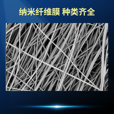静电纺丝纳米纤维膜多种高分子材质支持定制来料加工按需经验丰富