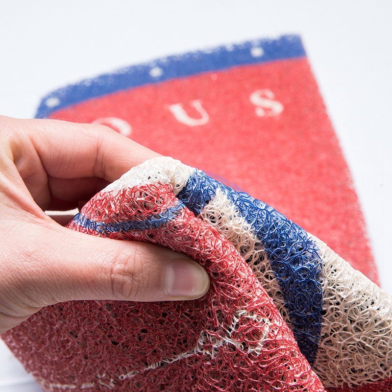 极速半圆形丝圈地垫入户地毯出入B平安蹭土脚垫进门垫家用进门丝