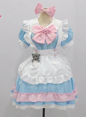 极速-Halloween rainy qday flower daily maid uniform college