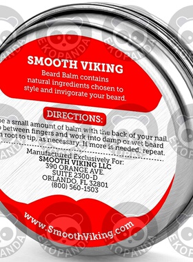 极速Beard Balm nWith Shea Butter & Argan Oil, 2OZ