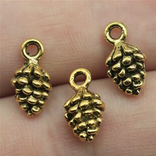 极速WYSIWYG Pine Colors Char Charm 12x7x7mm 20pcs CMone