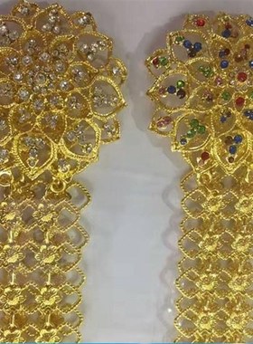 极速high quality~Ymunnan Dai national belt gold diamond inla