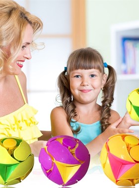 极速8cm Magic Ball Colror Flipping Ball Pitch Color Switch B