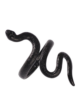 极速Anime Rings for Men Women Punk Goth Snake RinTg Exaggera