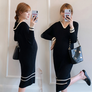 极速Pregnant Women Winter Clothes Long SOleeve Maternity