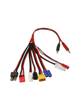 极速HTRC 8 in 1 Charger Cuables Set for IMAX B6 Charger RC P