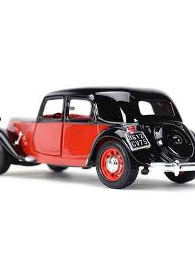 极速Bburago 124 1938 Crtroen 15 Cvta Classc Car Statc De Cas