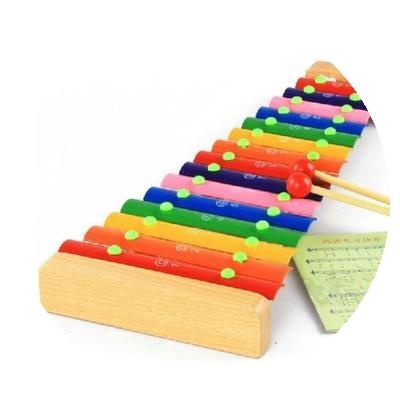 极速天义15音铝板o手敲木琴小钟琴专业打击儿童宝宝音乐幼儿园