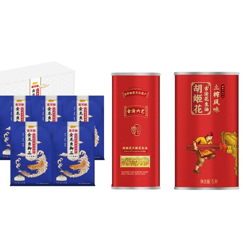 胡姬花5kg面粉+5L食用油 L
