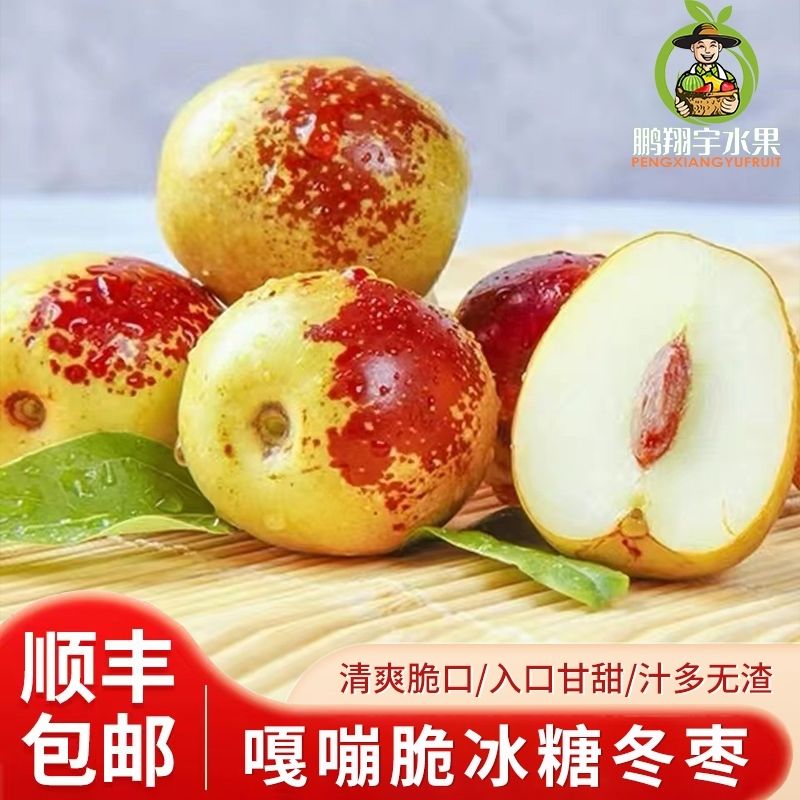 【顺丰包邮】正宗山西临猗冬枣脆甜冰糖脆枣红枣新鲜当季孕妇水果