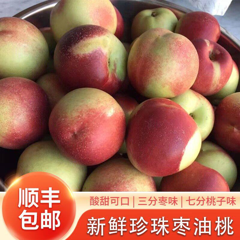 【顺丰直发】正宗珍珠枣油桃脆甜枣蜜桃珍珠油桃应季新鲜孕妇水果