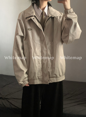 wtmp秋季新款基础设计款分割拼接工装夹克男女潮牌美式高级感外套