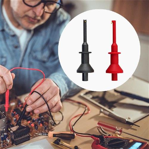 极速2pccs Probe Hook 4mm Banana Jack Telescopic Multimeter P