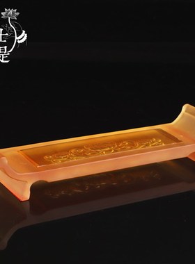 速发古法琉璃莲花贡台供水杯圣水杯底座供台案杯杯座杯托供具