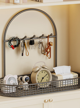 速发收纳玄关摆件入户门口鞋柜置物架房间首盒装饰饰客厅软装神器