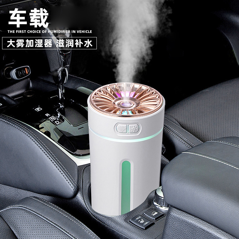 速发车载加湿雾空气净化器雾化香薰灯器机汽车用氛围喷氧吧小型