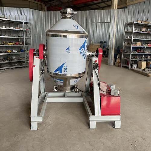 WRS货50L双立锥混合机100L鼓式粉末搅拌0现机30L式混料机干粉