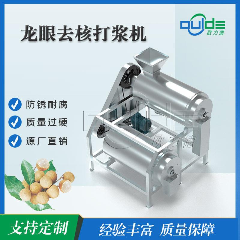 厂不锈大1019型业去核打浆机家水工钢果去籽去核龙眼去核打浆机