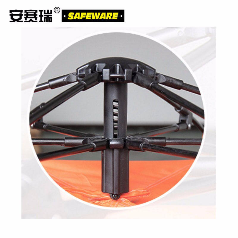 极速安赛瑞户外全自动六角帐篷蓝色24020J0135cm野外施工露营