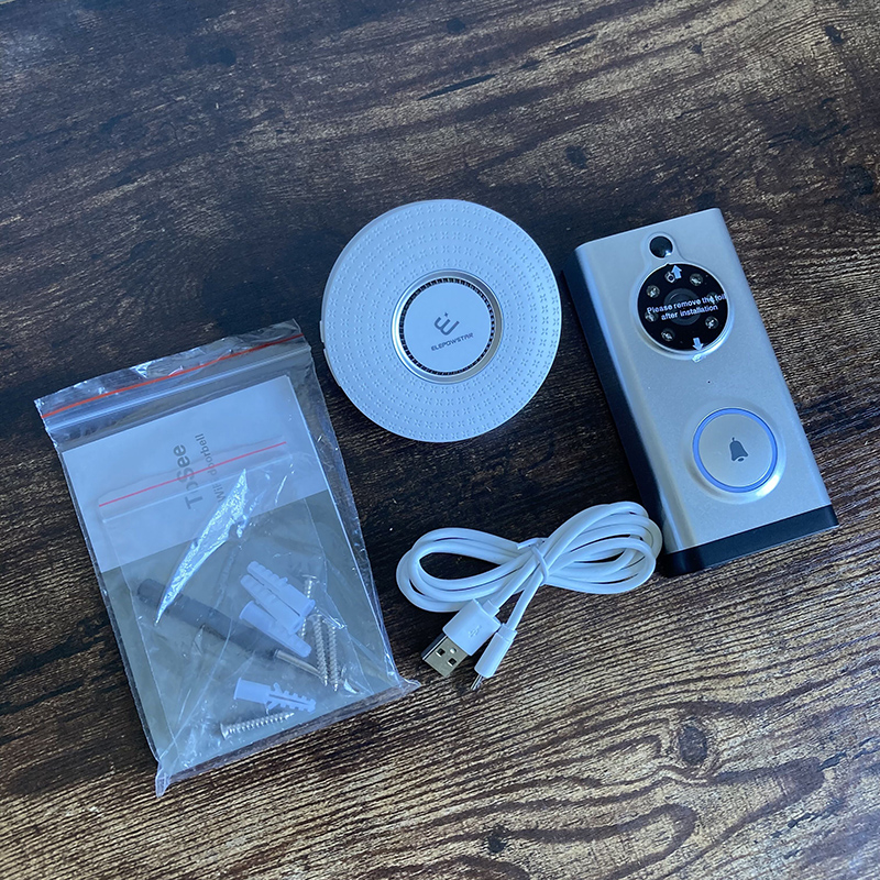 极速防患未然!无线视频门铃u人体感应摄像头720P高清智能音频可视