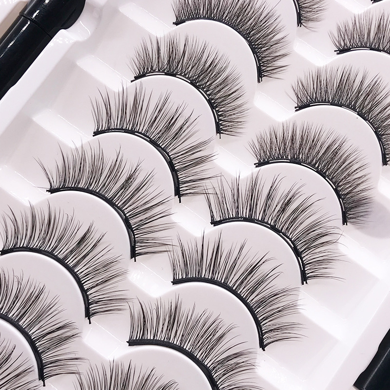 极速Magnetic Volume Eyelashes BoCx Package Set Full Strip 5/