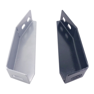 新品 4040左右地面地脚连接件P角件型材支撑固定件 铝挤型材料配件