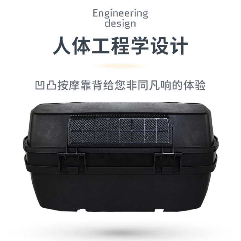 极速电动车配件改装大全通用踏板摩托后备简单P款男女士可爱尾箱