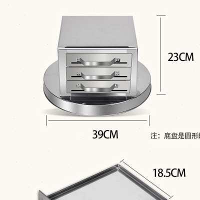 极速肠粉机抽屉式 家o用3层蒸炉蒸盘广东拉肠粉炉三格四抽粉撑包