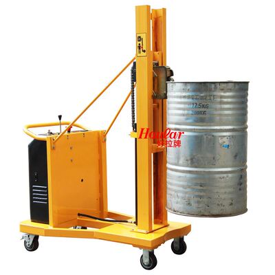 极速DT300直角支腿电动油桶堆高车C托盘用升高1100mm油桶搬运手推