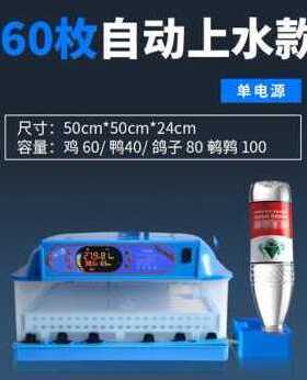 极速新品厂促鸡蛋孵蛋器自动鸟y鸡p孵化机迷z智你能孵化机小型家