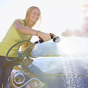 极速Watering Gun Gaorden Nozzle Hose Nozzle Adjustable Nozzl