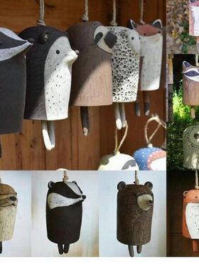 极速Beautiful Rustic Animal Wind Chimes Room DecoratioYn Bab