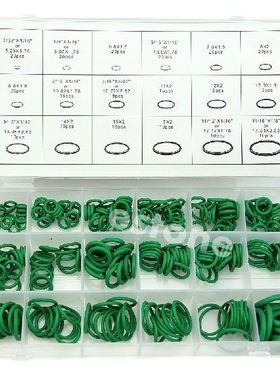 极速High Quality Rubber 2u70Pcs 18 Sizes O-ring Kit Green Me