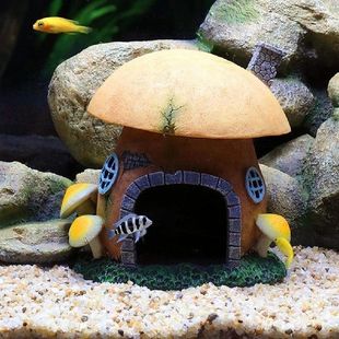 House Model High 极速Fish Fish Mushroom Simulation Hid teank