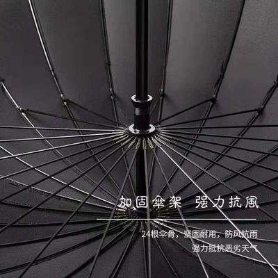 速发business umbrella strong wind resistant Manual sun large