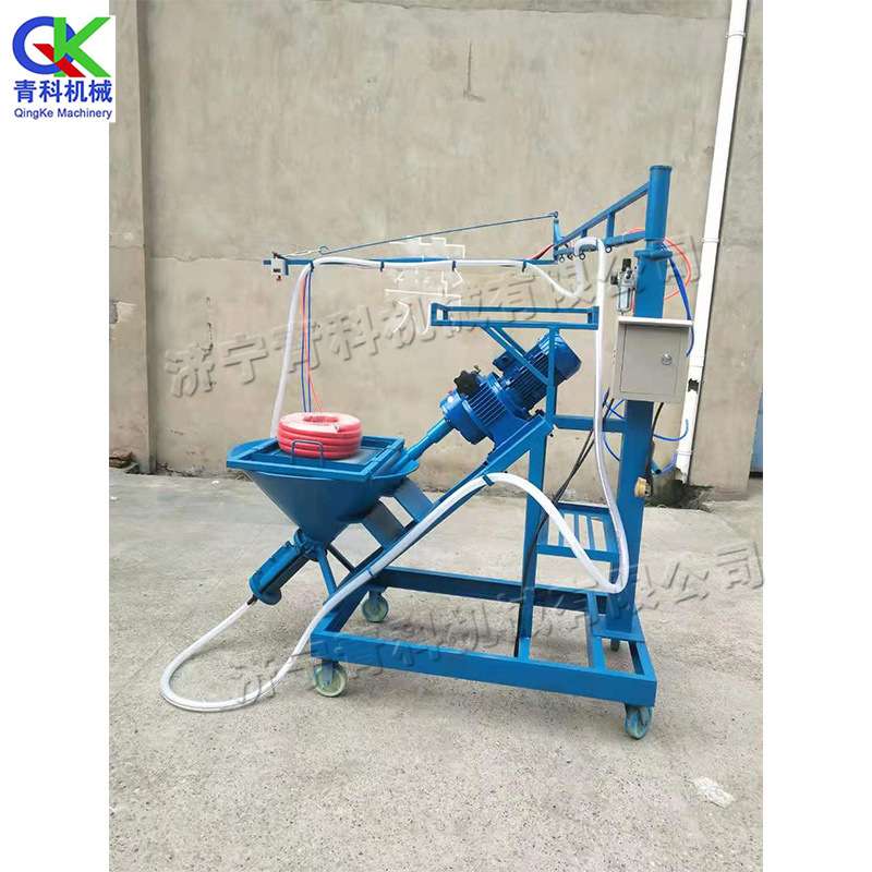 玻璃纤维丝喷浆机 GRC砂浆喷涂机 QK-80型螺杆式湿式水泥机