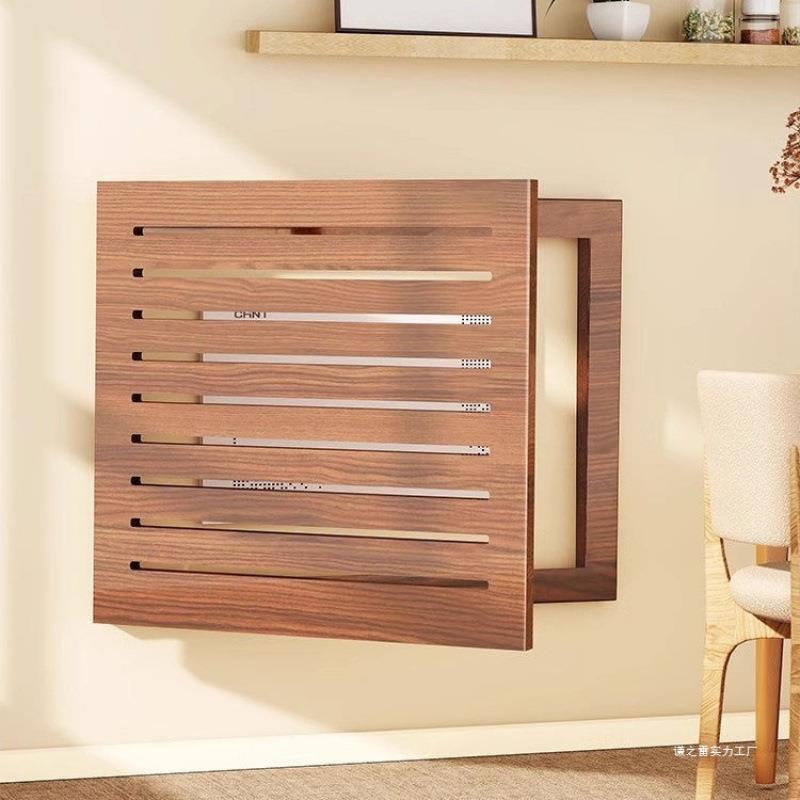 简约电表箱装饰画弱电箱盖板电闸网线盒遮挡实木多媒体信号箱