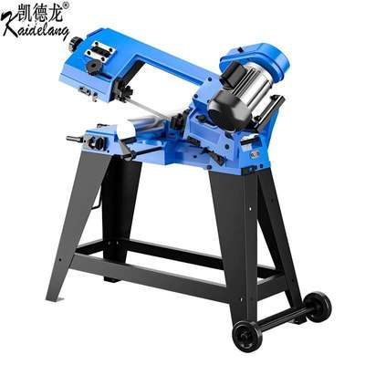 锯床带锯机小型5012家用木工台式不锈钢金属切割工具立卧式